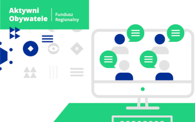 grafika Aktywni Obywatele - Fundusz Regionalny