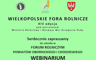 Informacja - forum rolnicze WIR