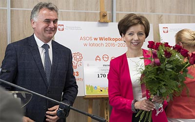 Minister Marlena Maląg gościem Burmistrza Piechockiego 
